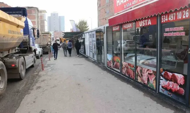 Malatya şehir merkezinde şantiye alanı genişliyor