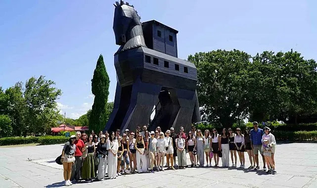 Mitolojiden geleceğe: Dört ülkeden gençler Troya'yı yeniden tasarladı