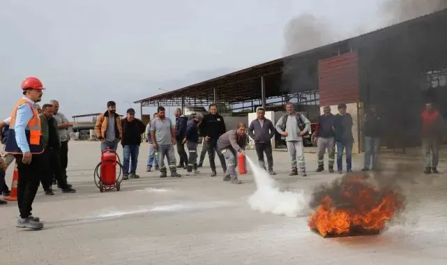 Nazilli Belediyesi personellerine Acil Durum Eğitimi verildi
