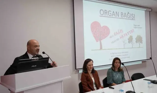 Organ Bağışı Haftası nedeniyle panel düzenlendi