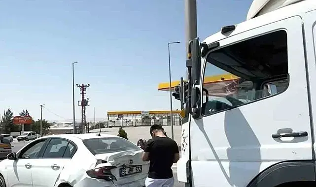 Siirt'te maddi hasarlı kaza