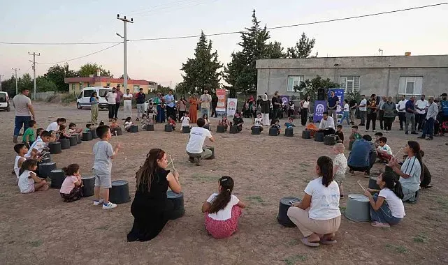 Gezici Müzik Atölyesi 13 mahallede bin 700 çocuğa ulaştı