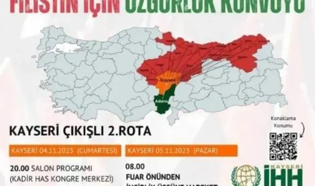 Filistin Gecesi Düzenleniyor