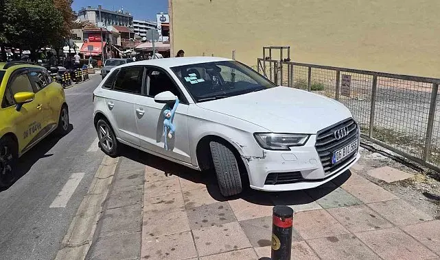 Ehliyetsiz sürücü, yaya geçidindeki kadına çarptı