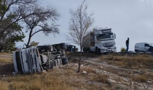 Konya'da trafik kazası: 1 yaralı