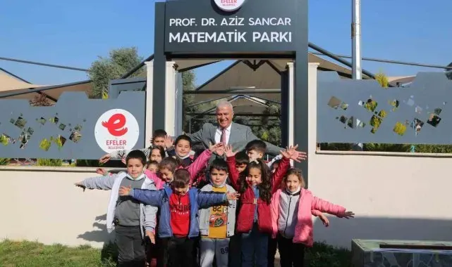 Matematik parkı ziyaretçi akınına uğruyor