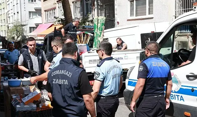 Osmangazi Belediyesi kaldırım işgallerine fırsat vermiyor