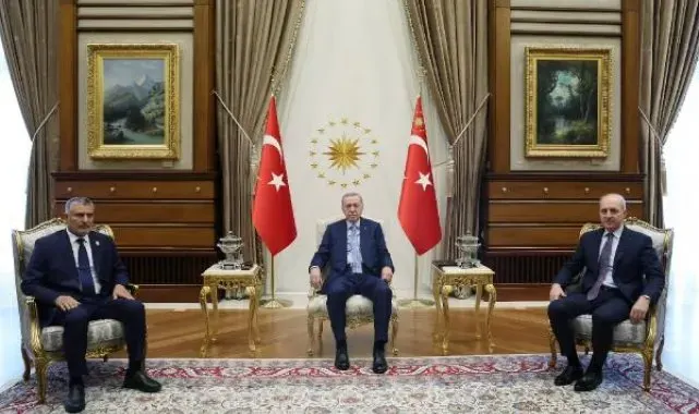Cumhurbaşkanı Erdoğan, Libya DYK Başkanı Tekale ile görüştü