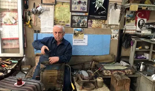 57 yıldır mesleğini severek yapıyor