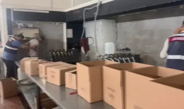 Jandarmadan kaçak alkol operasyonu: 7 gözaltı