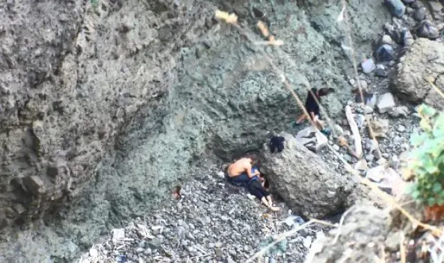 Sarıyer'de uçurumdan düşerek ağır yaralandı