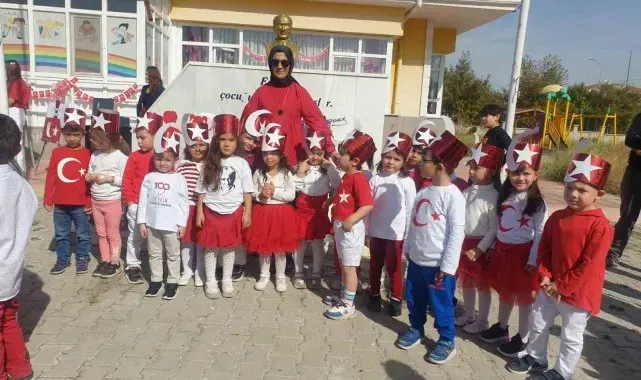 Miniklerin Cumhuriyet coşkusu