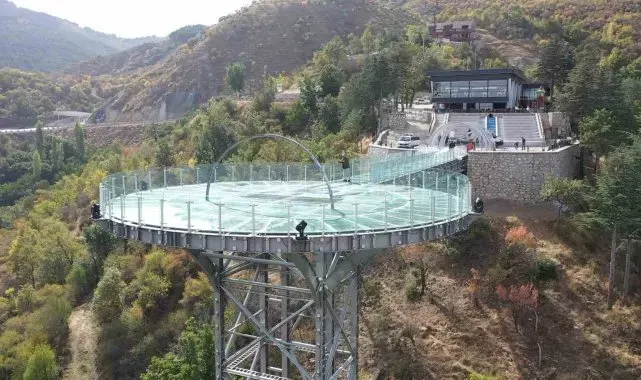 Isparta'da Kirazlıdere Cam Seyir Terası açılıyor