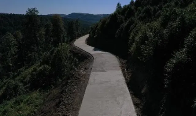 9 ilin yaylalarını birleştirecek 'Yeşil Yol'un yüzde 55'inde çalışmalar tamamlandı