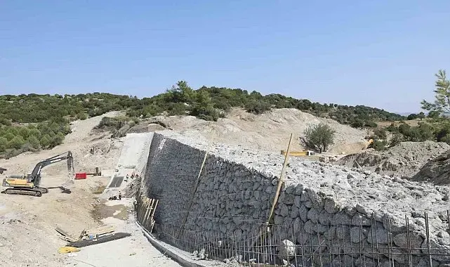 Umcular Göleti projesinde çalışmalar hız kesmiyor