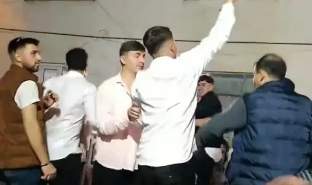 Düğünde havaya ateş açan magandayı arkadaşı uyardı; o anlar kamerada