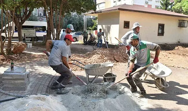 Yükseliş'in parkı daha güvenli ve konforlu hale geliyor