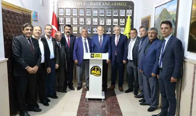 Muhtarlardan Başkan Pekmezci'ye ziyaret