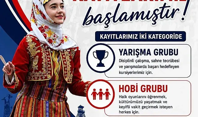 Halk oyunlarında yeni sezon kayıtları başladı