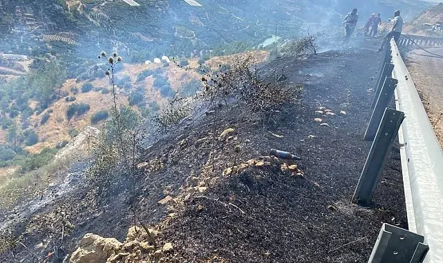 Mersin'de yangın: Ekipler havadan ve karadan müdahaleyle kontrol altına aldı
