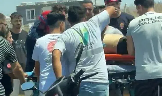 Adana'da sulama kanalına düşen kişi hastaneye kaldırıldı