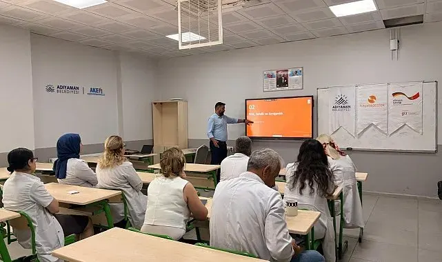 Adıyaman Belediyesi personeline eğitim ve mentörlük desteği