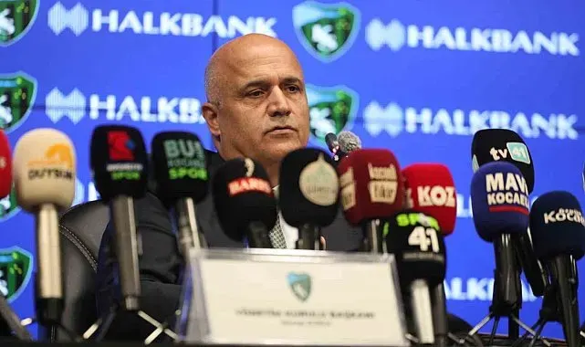 Kocaelispor Başkanı Durul'dan sanayicilere sitem: "Lafa gelince herkes Kocaelisporlu"