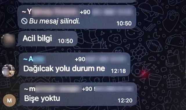 Polis kontrolünden kaçmak için WhatsApp grubu kurdular
