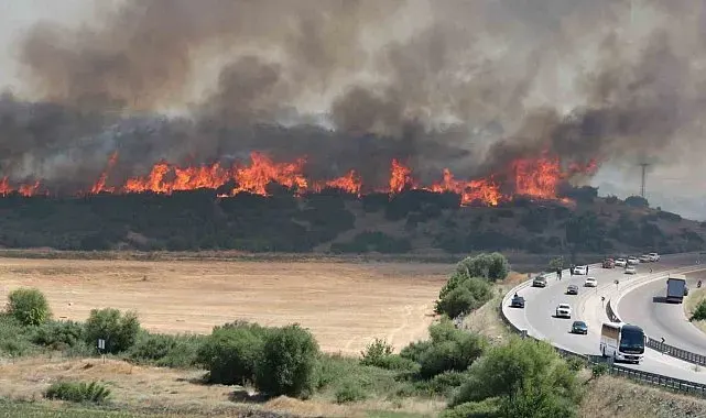 Çanakkale'de 2 günlük yangın riski
