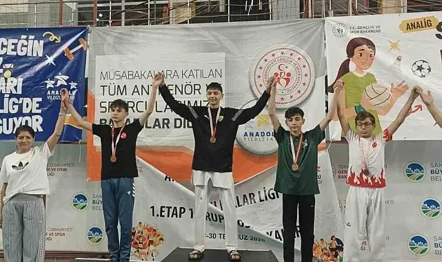Bilecikli sporcu Türkiye ikincisi oldu