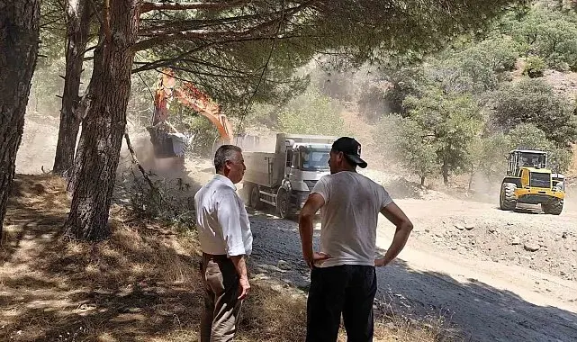Buharkent'te atıcılık yarışması için hazırlıklar sürüyor