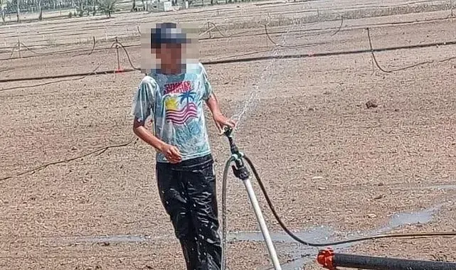13 yaşındaki motosiklet sürücüsünün öldüğü kaza güvenlik kamerasında