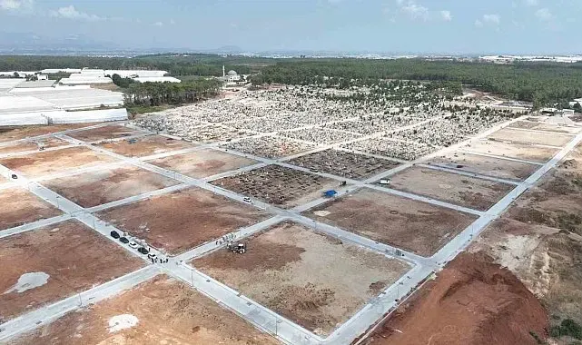 Büyükşehir'den Kurşunlu Kent Mezarlığı'nda kapasite artırımı