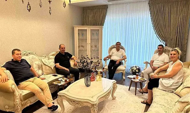 Milletvekili Bünyamin Bozgeyik'ten gazeteci Ali Babat'a 'geçmiş olsun' ziyareti