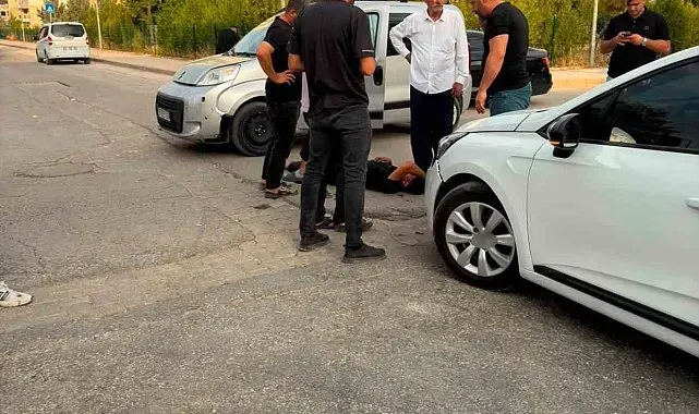 Mardin'de otomobil ile motosiklet çarpıştı: 1 yaralı