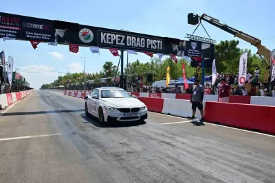 Türkiye Otodrag Şampiyonası Kepez'de Adrenalin Rüzgarı Estirdi
