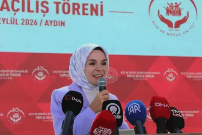 Bakan Göktaş Aydın'da 4 Yeni Sosyal Hizmet Merkezinin Açılışını Gerçekleştirdi