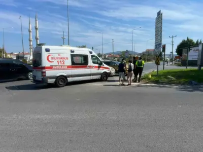 Bursa Mudanya’da Kavşak Kazası: 1 Yaralı