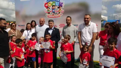Çekmeköy'de İkinci Ömerli Çocuk Maratonu'nda Minikler Parkurda Kıyasıya Mücadele Etti