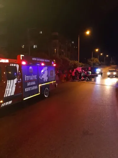 Hatay Belen'de Hafriyat Kamyonu Devrildi: Sürücü Yaralandı