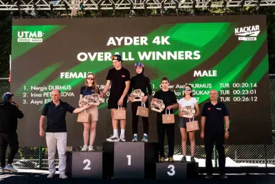 Kaçkar by UTMB’de Heyecan Sona Erdi: Dereceye Giren Sporcular Ödüllerini Aldı
