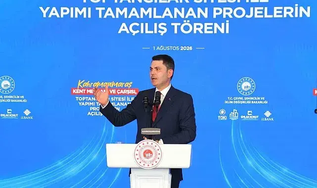 Bakan Kurum: "Her yetişemezsiniz iddiasına, yeni bir anahtar teslimiyle cevap verdik"