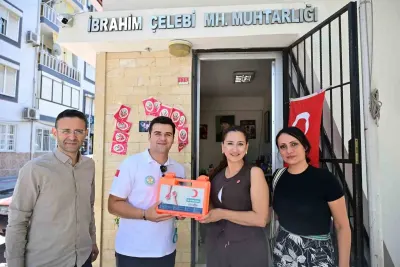 Manisa'da Muhtarlara İlk Yardım Çantası Desteği: Hayat Kurtaran Proje