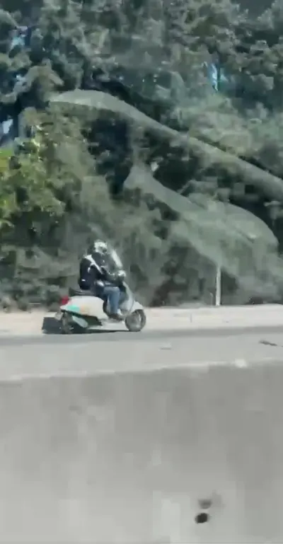 Yalova'da Tehlikeli Yolculuk: Motosiklet Sürücüsü Kara Yolunda Ters Yönde İlerledi