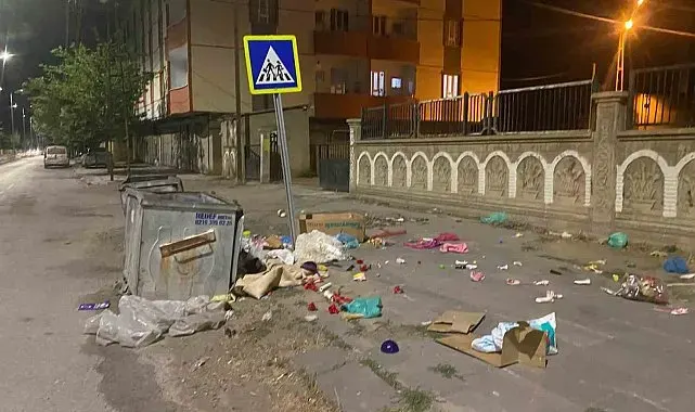 Patnos'un güzelliğine gölge düşüren görüntüler