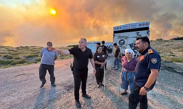 Çine'de Şennur teyzenin yardımına Aydın Büyükşehir yetişti