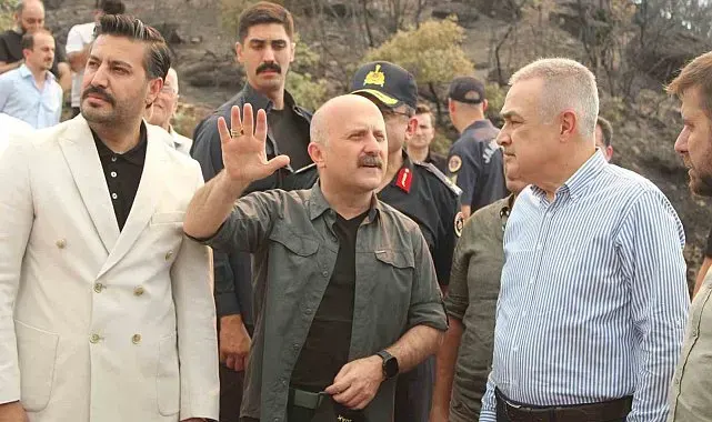 Vali Varol: "Yangını tamamen kontrol altına almak için 805 personel sahada görev yapıyor"