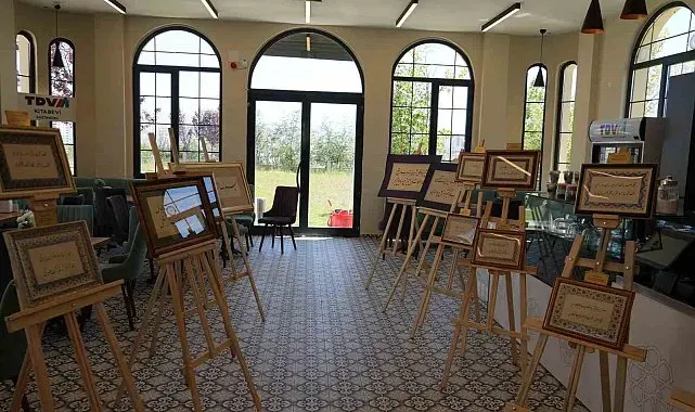 Kastamonu'da genç hattatların eserleri göz kamaştırdı