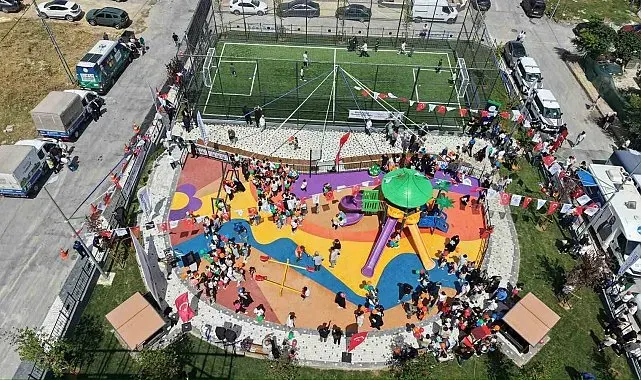 Özel çocuğun hayali, Arnavutköy'de yüzlerce çocuğun mutluluğu oldu
