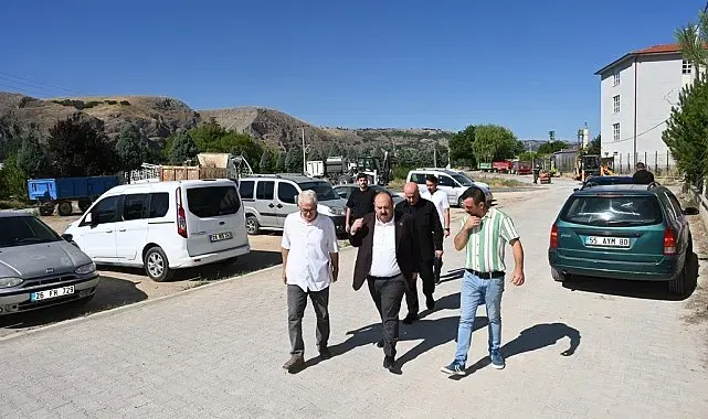 İnönü'de bakım, onarım ve çevre düzenleme çalışmaları